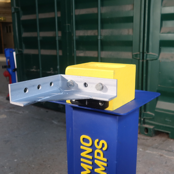 Shipping Container Gallows Bracket horizontal orientations
