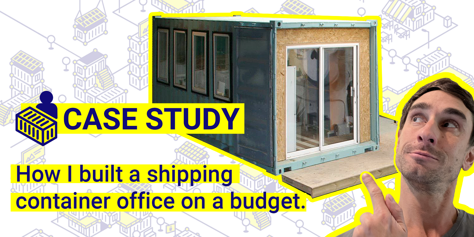 How I built a shipping container office on a budget