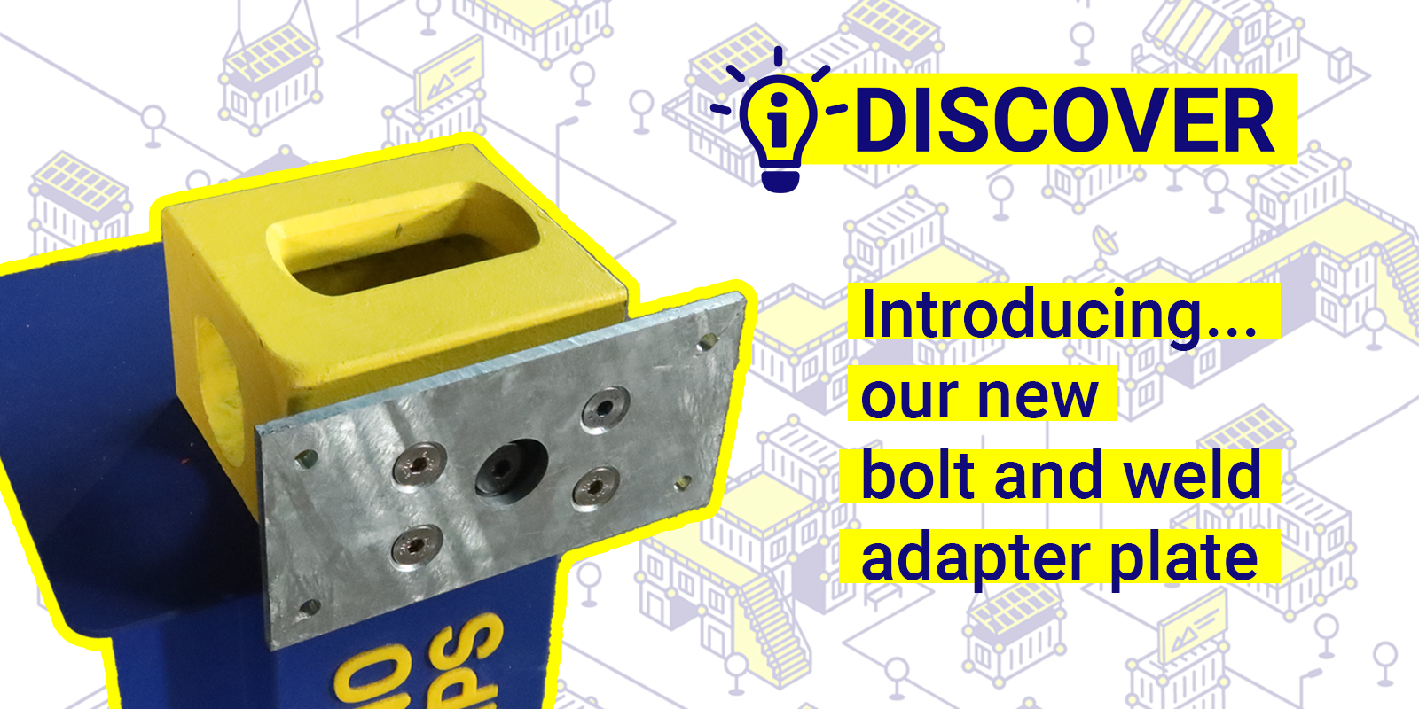Introducing our new bolt and weld adapter plate