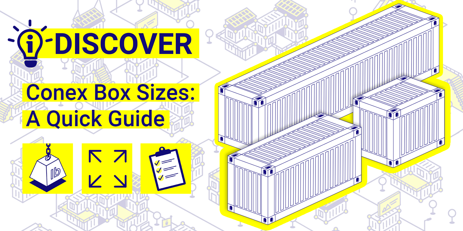 Conex Box Sizes & Dimensions: A Quick Guide