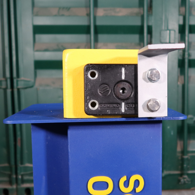 Shipping Container Bent bracket shelf upwards