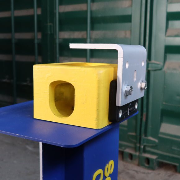 Shipping Container Angle Mounting Bracket. | Domino Clamps
