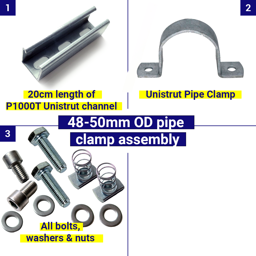 Pipe Clamp Assembly E48-50mm