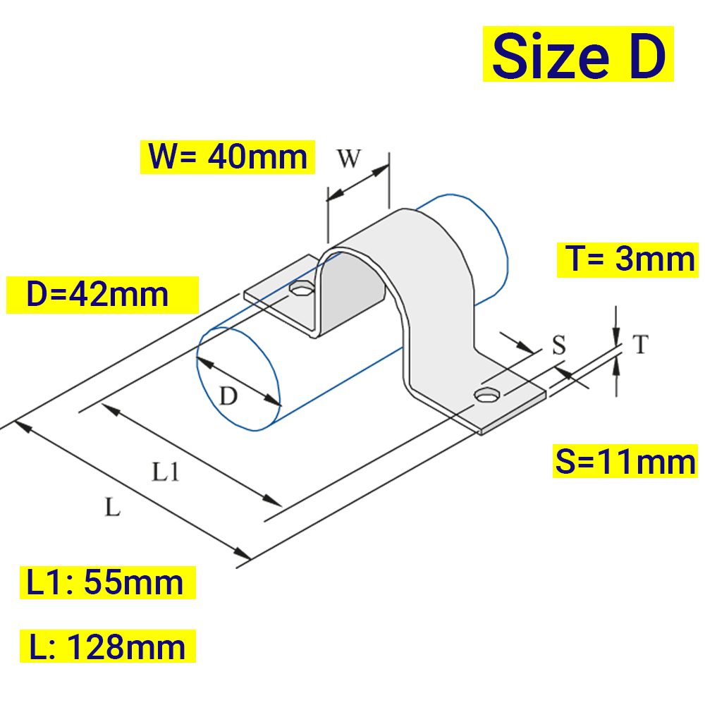 Pipe Clamp Assembly D