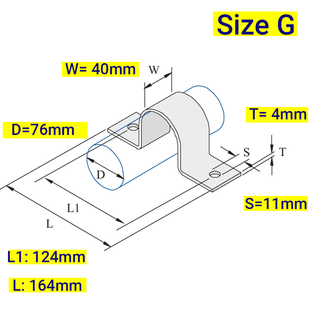 Pipe Clamp Assembly G