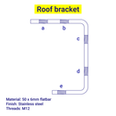 Roof Bracket Technical Drawing