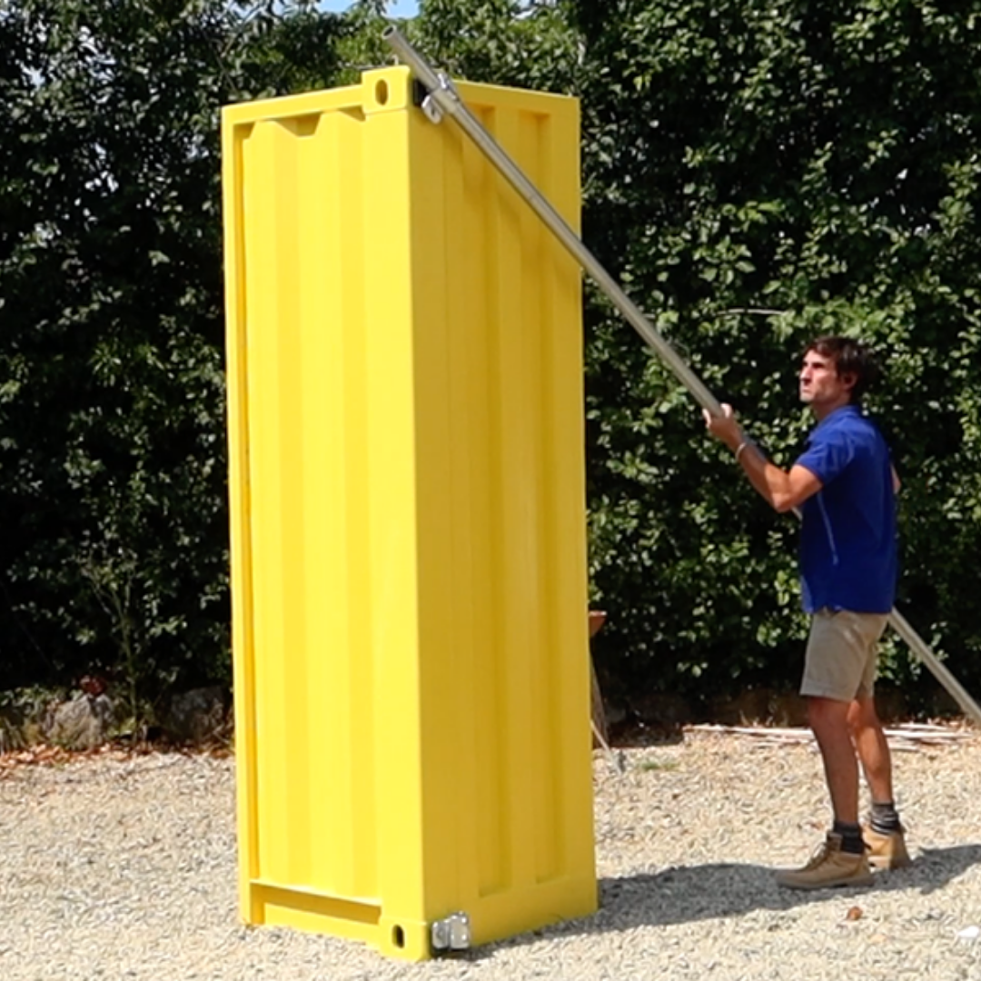 Domino Clamps- A versatile way to attach things to shipping containers