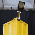 Securely attach lighting to a Shipping container with this single flood light kit
