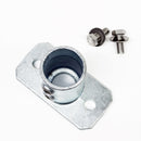 Horizontal perpendicular tube clamp