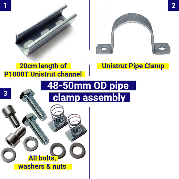 Unistrut Straps