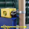 Unistrut-Rohrschellen-Baugruppe H: 89mm OD