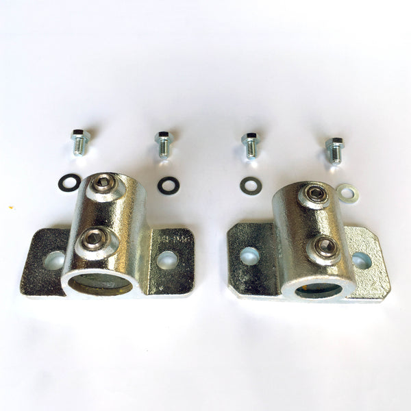 Side View 48mm Tube Clamp Set for long vertical scaffold tube