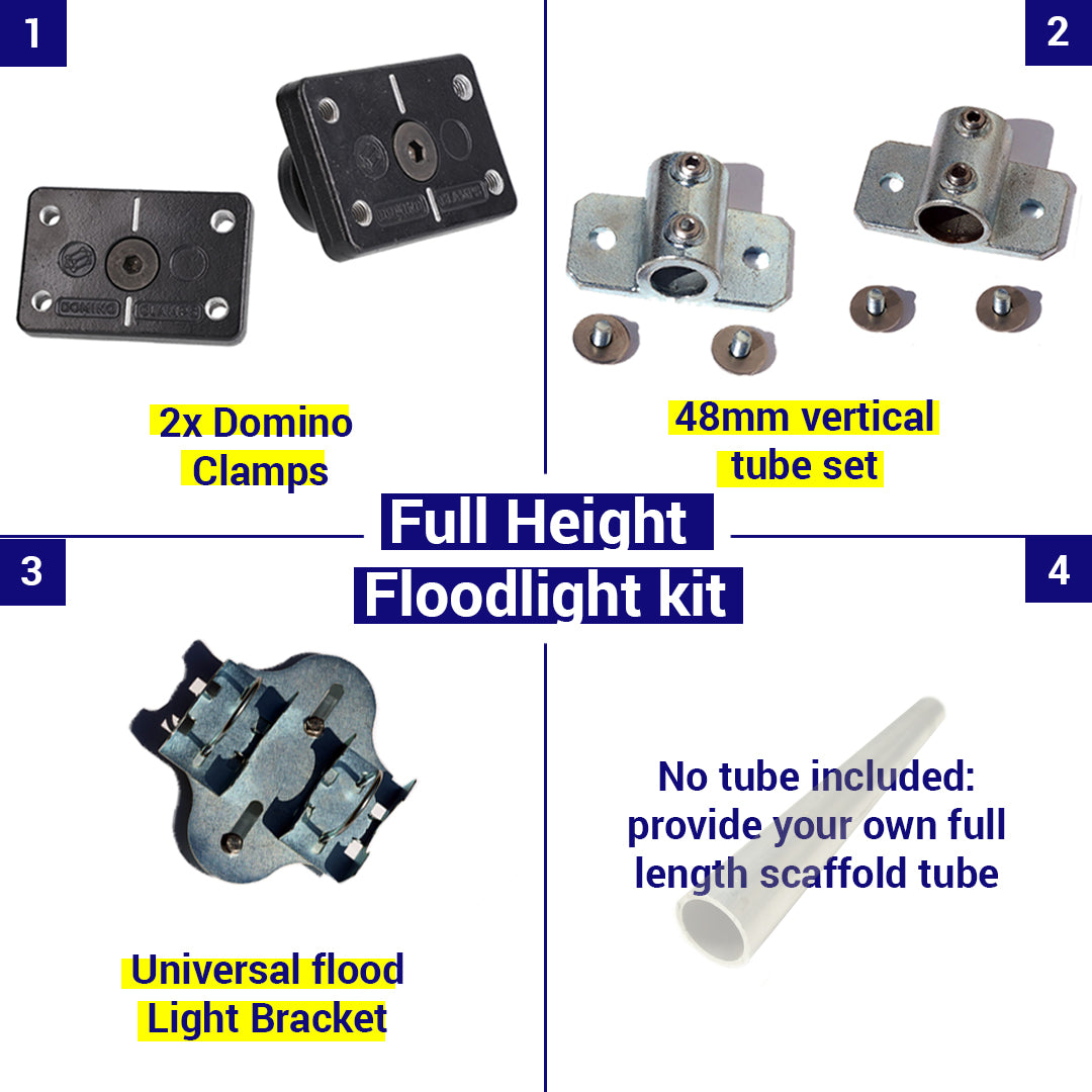 Full Height Shipping Container Floodlight Kit - 0