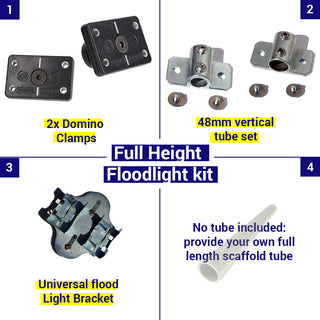 Full Height Shipping Container Floodlight Kit